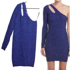 BCBGeneration Women's Periblue One Sleeve Date Night Party Dress New Size XS/S